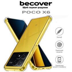     BeCover Anti-Shock Poco X6 Clear (710614) -  5