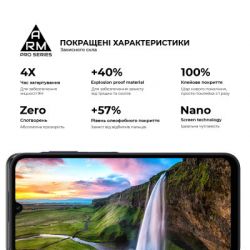 Стекло защитное Armorstandart Pro Samsung A15 4G (A155) Black (ARM74659) - Картинка 5