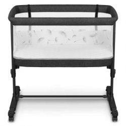 Ліжечко Lionelo приставне Aurora Grey Graphit (LO-AURORA GREY GRAPHITE) - Картинка 2