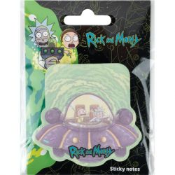 Бумага для заметок Kite с клейким слоем Rick and Morty 70х70 мм, 50 листов (RM23-298-1) - Картинка 2