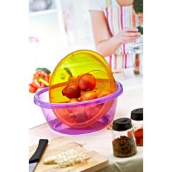 Таз Irak Plastik Круглий Прозорий 5.5 л (6627) - Картинка 2