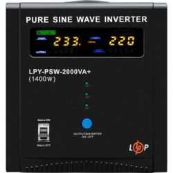 Пристрій безперебійного живлення LogicPower LPY- PSW-2000VA+ (1400W) (22873) - Картинка 2