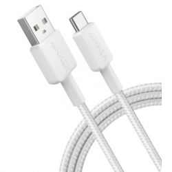   USB 2.0 AM to Type-C 1.8m 322 White Anker (A81H6H21) -  3