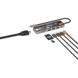 Порт-реплікатор Canyon Docking Station DS-13 4k 7-in-1 USB-C (CNS-TDS13) - Картинка 2