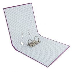 Папка - реєстратор Axent А4+ одностороння 5 cм Бузкова (D1713-26C) - Картинка 2