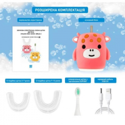 Електрична зубна щітка AHealth KIDS SONIC SMILE 2 Pink (AHkss2p) - Картинка 4