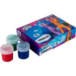 Гуашеві фарби Kite My Little Pony 12 кольорів, 20 мл (LP23-063) - Картинка 3