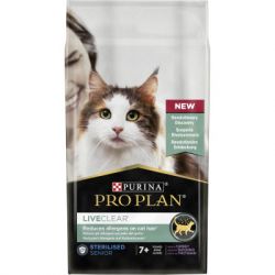 Сухой корм для кошек Purina Pro Plan LiveClear для стерилизованных кошек старше 7 лет 1.4 кг (7613287232731) - Картинка 2