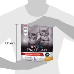 Сухой корм для кошек Purina Pro Plan Original Kitten с курицей 400 г (7613036545099) - Картинка 3