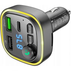 FM ��������� BOROFONE BC48, Gray, Box (BC48)