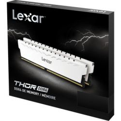 Модуль пам'яті для комп'ютера DDR4 16GB (2x8GB) 3600 MHz Thor White Lexar (LD4BU008G-R3600GDWG) - Картинка 7