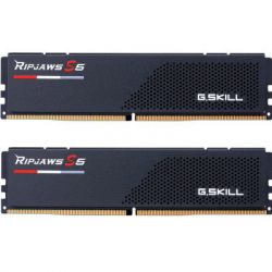    DDR5 64GB (2x32GB) 6000 MHz Ripjaws S5 Matte Black G.Skill (F5-6000J3636F32GX2-RS5K)