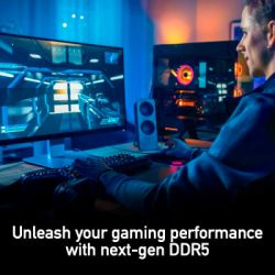     DDR5 32GB (2x16GB) 7200 MHz Ares RGB Black Lexar (LD5U16G72C34LA-RGD) -  7