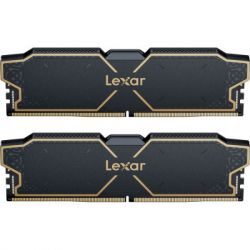 '  ' DDR5 32GB (2x16GB) 6000 MHz Thor Black Lexar (LD5U16G60C32LG-RGD)