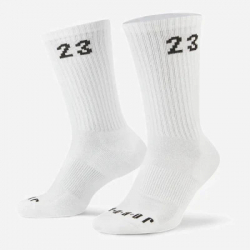 Шкарпетки Nike U Jordan Essential Crew 3PR DA5718-100 M 38-42 3 пари Білий (194958592813) - Картинка 3
