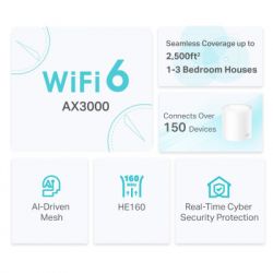   Wi-Fi TP-Link DECO-X50-1-PACK -  5
