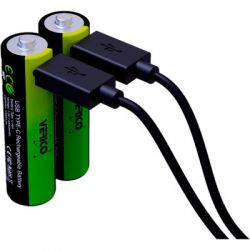  Verico AA USB Type-C 1700mAh 1.5V Li-ion * 2 (LoopEnergy) (1UDBT-A1WEA2-NN) -  2