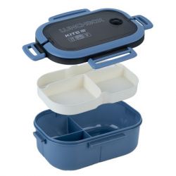 Ланч-бокс дитячий Kite з розділювачем 1200 мл, синій (K23-184-1) - Картинка 4