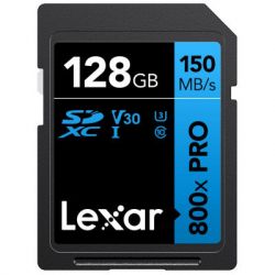 ����� ���'�� Lexar 128GB SDXC class 10 UHS-I (LSD0800P128G-BNNNG)