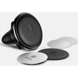 Универсальный автодержатель Baseus Magnetic Air Vent Car (SUGX020001) - Картинка 9