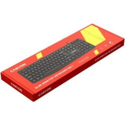��������� Canyon KB-1 Water resistant USB UA Black (CNE-CKEY01) - �������� 2