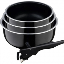 ���� ������ � ������ ��� ��������� Bergner Click & cook, 4 �������� (BG-31608-BK)