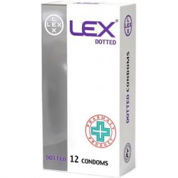  Lex Condoms Dotted 12 . (4820144771996) -  1