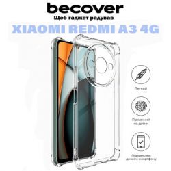     BeCover Anti-Shock Xiaomi Redmi A3 4G Clear (710860) -  5