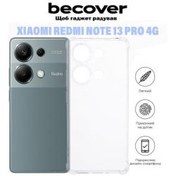 ����� �� ��������� �������� BeCover Anti-Shock Xiaomi Redmi Note 13 Pro 4G Clear (710861) - �������� 6