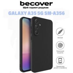 Чохол до мобільного телефона BeCover Samsung Galaxy A35 5G SM-A356 Black (710900) - Картинка 6