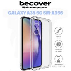 Чохол до мобільного телефона BeCover Samsung Galaxy A35 5G SM-A356 Transparancy (710901) - Картинка 6