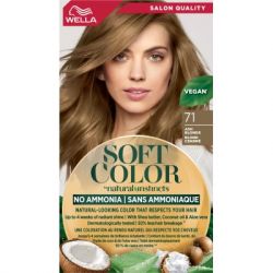 Фарба для волосся Wella Soft Color Безаміачна 71 - Попелястий блонд (3614228865760) - Картинка 2