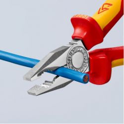 Плоскогубці KNIPEX комбіновані діелектричні VDE (03 06 160) - Картинка 4