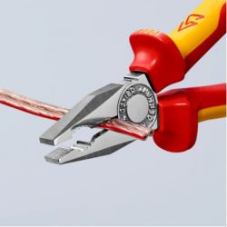 Плоскогубці KNIPEX комбіновані діелектричні VDE (03 06 160) - Картинка 5