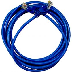 Патч-корд 1м UTP cat.5e, CU, 24AWG, blue GEAR (GPC-UTPCURJ45-1BE) - Картинка 2