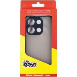 ����� ��� ���������� �������� Dengos Matte Xiaomi Redmi Note 13 4G (black) (DG-TPU-MATT-140) - �������� 5