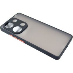 Чехол для мобильного телефона Dengos Matte Xiaomi Redmi Note 13 Pro 4G (black) (DG-TPU-MATT-141) - Картинка 3