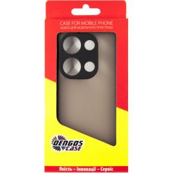 Чехол для мобильного телефона Dengos Matte Xiaomi Redmi Note 13 Pro 4G (black) (DG-TPU-MATT-141) - Картинка 5