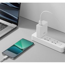 Зарядний пристрій XO L128 120W with cable Type-C white (XO-L128-WH) - Картинка 4