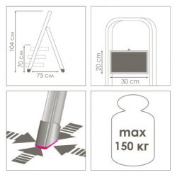 Драбина Eurogold MAX 2103 (ЕГ-2103) - Картинка 5