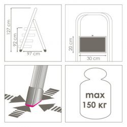 Драбина Eurogold MAX 2104 (ЕГ-2104) - Картинка 6