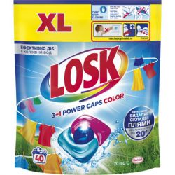    Losk 3+1 Power Caps Color 40 . (9000101802016)
