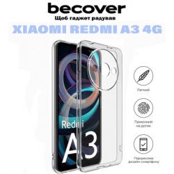     BeCover Xiaomi Redmi A3 4G Transparancy (710922) -  6