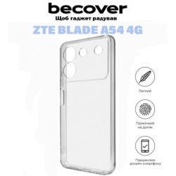 Чехол для мобильного телефона BeCover ZTE Blade A54 4G Transparancy (710925) - Картинка 5