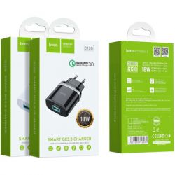 �������� ������� HOCO C12Q Smart QC3.0 charger White (6931474716262) - �������� 4