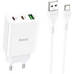   HOCO C99A charger set (Type-C) White (6931474767585)