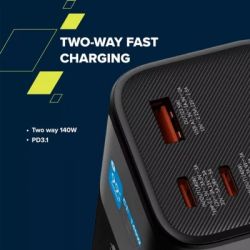 ������� ������������� Canyon PB-2010 27000mAh PD/3.1/140Wh, in/out2xUSB-C PD/140W, outUSB-A/22.5W (CNE-CPB2010DG) - �������� 12