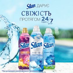 Кондиціонер для білизни Silan Fresh Control Cool Fresh 2772 мл (9000101582475) - Картинка 4