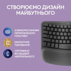  Logitech Wave Keys Bluetooth/Wireless Black (920-012304) -  8