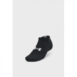 Шкарпетки Under Armour 1363241-003 Core No Show 3 пари Чорний MD (194513943142) - Картинка 2
